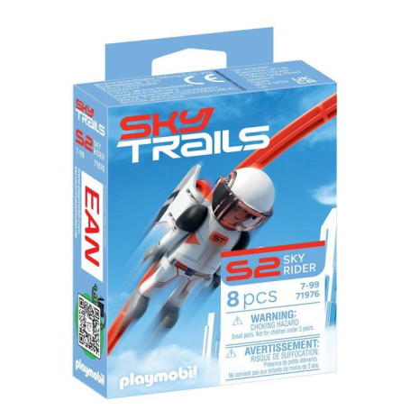 Circuit Aérien Sky Rider PLAYMOBIL - 8 Pièces pour Enfants à Partir de 7 Ans