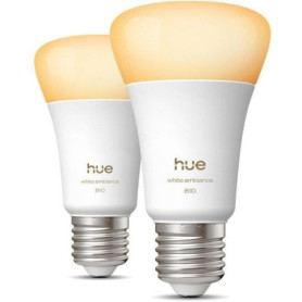 Pack de 2 Ampoules LED Connectées Philips Hue E27 6W