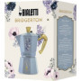 Cafetière Italienne Bialetti Moka Express Bridgerton 6 Tasses - Bleu Fleurs