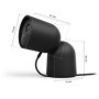Caméra de Surveillance Connectée Philips Hue - Extérieur Filaire 2K Noir