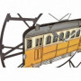 Horloge Murale DKD Home Decor Métal Vert Jaune Vintage Train (49,5 x 3,5 x 48 cm 109,99 €