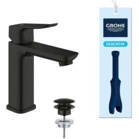 Mitigeur de lavabo GROHE DICE M - Noir mat avec vidage clic-clac