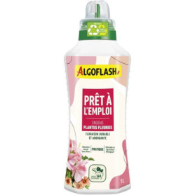 Engrais prêt à l'emploi ALGOFLASH pour Plantes Fleuries - 1 L