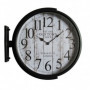 Horloge Murale DKD Home Decor Verre Noir Doré Fer Loft (1) (45 x 6 x 45 cm) 68,99 €