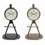 Horloge de table DKD Home Decor Noir Doré Fer PVC Loft (17 x 8 x 31 cm) (2 Unité 54,99 €