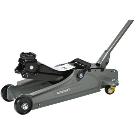 Cric hydraulique plat 1,8T POWERTRAC - Idéal pour véhicules bas