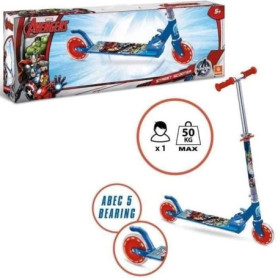 Trottinette Pliable Avengers MARVEL pour Enfants - Rouge