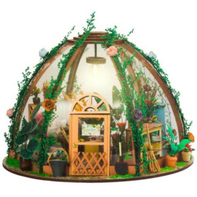 Book Nook - Kit DIY Maquette 3D Pergola Fleurie