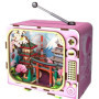 Book Nook - Kit DIY Maquette 3D Serre Livre TV Fuji