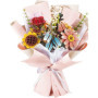 Book Nook - Kit DIY Maquette 3D Serre Livre Bouquet Floral