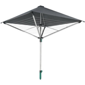 Séchoir Parapluie Leifheit LinoProtect 400 - 40m d'Étendage avec Toit Étanche