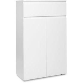 Meuble à chaussures élégant pour 12 paires - 80 x 40 x 131 cm