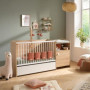 Lit bébé combiné évolutif 120x60cm avec commode à langer - Babyprice Up