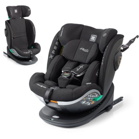 Siège Auto Pivotant Xperta BABYAUTO - I-Size 0/1/2/3 - Confort et Sécurité Anthracite