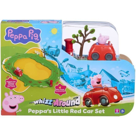 Coffret Circuit Miniature Peppa Pig - Aventures en Voiture