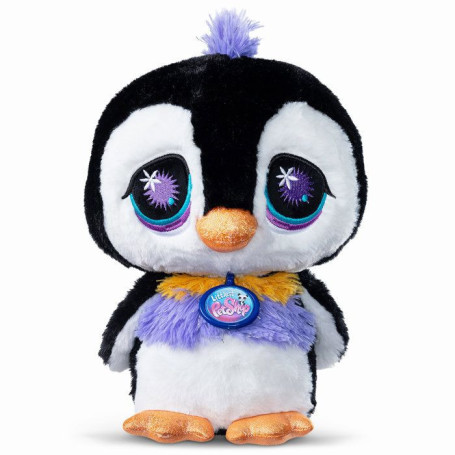 Peluche Deluxe Pingouin Littlest Pet Shop - 25 cm