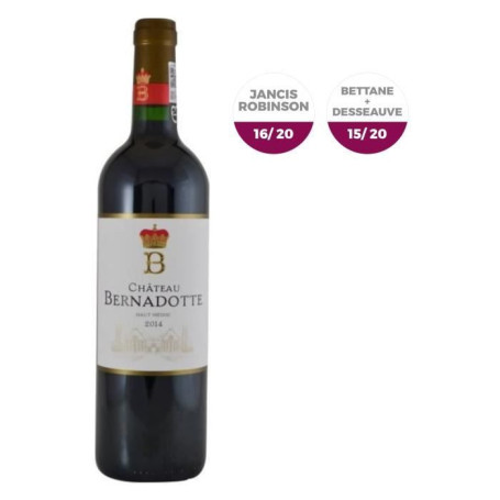 Château Bernadotte 2014 - Vin Rouge Haut-Médoc