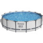 Kit Piscine Hors Sol Ronde Bestway Steel Pro Max - 457 x 107 cm avec Pompe et Échelle