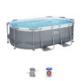 Piscine hors sol ovale BESTWAY Steel Pro MAX 305 x 200 cm