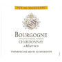Bourgogne Chardonnay Réserve 2023 - Vin Blanc de Vignerons des Monts de Bourgogne