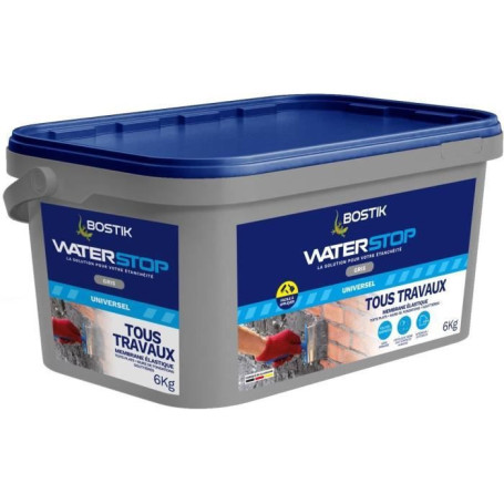 Membrane d'Étanchéité BOSTIK Waterstop 6 kg - Réparation Fuites