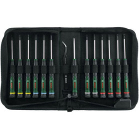 Set de 15 tournevis de précision Bosch pour appareils électroniques