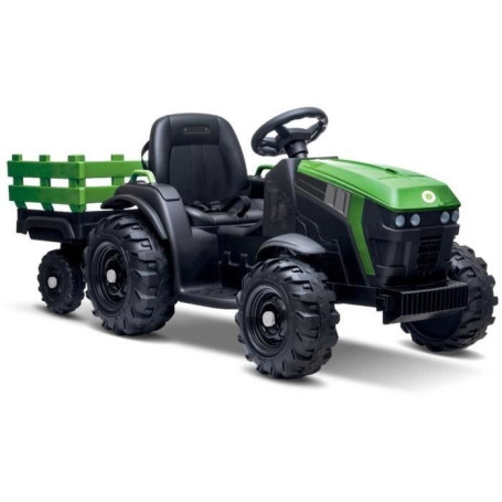 Tracteur Électrique Enfant avec Remorque - Buddy Toys BEC 8211