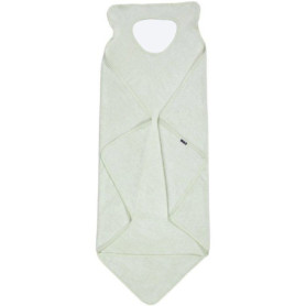 Drap de bain XXL Parent/Bébé CANDIDE - Vert d'eau 100x100 cm