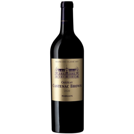 Château Cantenac Brown 2019 - Vin Rouge de Bordeaux AOC Margaux 75cl
