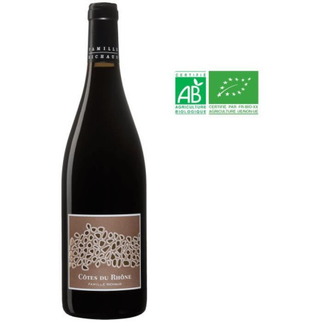 Famille Richaud 2021 - Vin Rouge Bio Côtes du Rhône