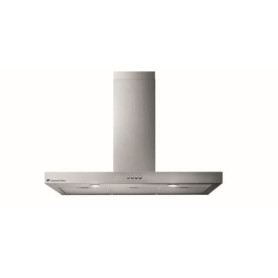 Hotte décorative en inox 90 cm CONTINENTAL EDISON