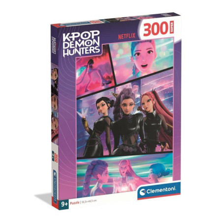 Puzzle K-Pop Demon Hunters - 300 Pièces par Clementoni