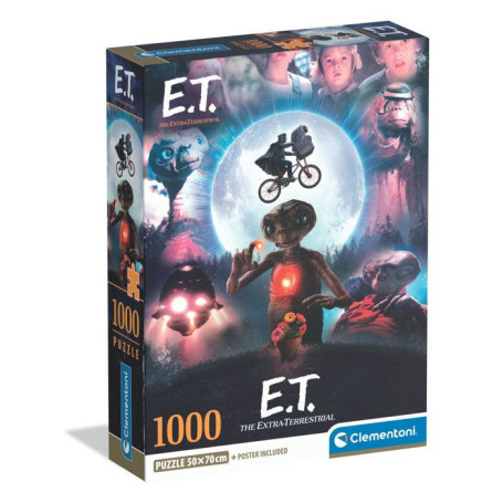 Puzzle Compact E.T. 1000 pièces - CLEMENTONI