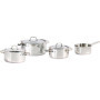 Batterie de Cuisine Inox 7 Pièces - Compatible Tous Feux - COSY & TRENDY
