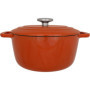 Cocotte en Fonte Émaillée 24 cm - COSY & TRENDY - Idéale pour Ragoûts