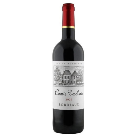Comte Desclos 2023 - Vin Rouge de Bordeaux AOP 75 cl