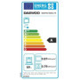 Four encastrable DAEWOO avec pyrolyse et chaleur tournante - Noir