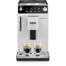 De'Longhi Autentica ETAM 29.513.WB - Machine à café automatique avec buse vapeur Cappuccino 15 bar - Blanc