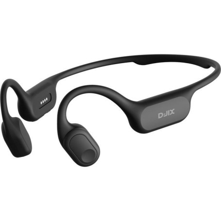 Écouteurs à Conduction Osseuse D-JIX Triton 600 - Bluetooth & MP3 - 32 Go - Noir