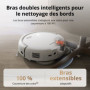 DJI ROMO S - Robot Aspirateur Laveur Intelligent avec Station