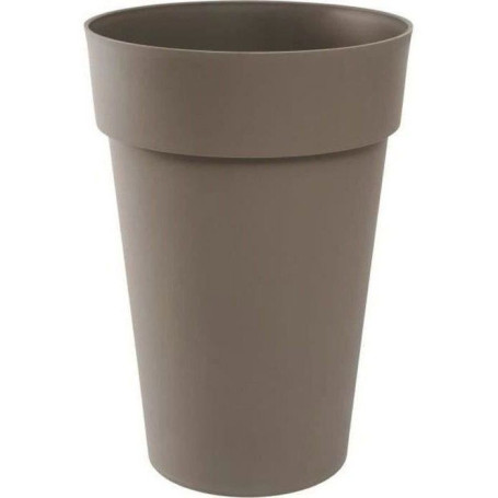 Vase Haut Rond Toscane Ø 46 cm - EDA - Taupe