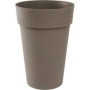 Vase Haut Rond Toscane Ø 46 cm - EDA - Taupe