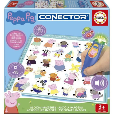 Conector Junior - Jeu éducatif interactif Peppa Pig pour enfants dès 3 ans