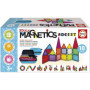 Mallette Magnetics - Jeu de construction éducatif avec 18 blocs magnétiques
