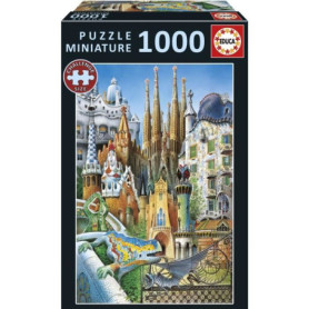 Puzzle Gaudí Collage Miniature - 1000 pièces par EDUCA
