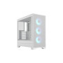 Boîtier PC Fractal Design Pop 2 Air TG RGB - Blanc avec Ventilateurs Performants