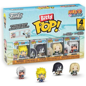 Pack Funko Bitty POP! Naruto Shippuden - 4 Figurines Miniatures