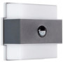 Applique Murale Extérieure BRILLIANT ARCHIE avec Détecteur - Métal Anthracite LED 7,5W