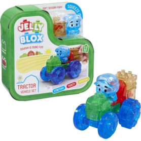 Coffret Tracteur Jelly Blox - Jeu de Construction pour Tout-Petits