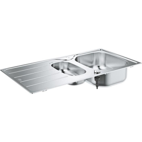 Évier en Acier Inoxydable GROHE M30 pour Cuisine